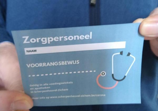 Voorrangsbewijs zorgpersoneel